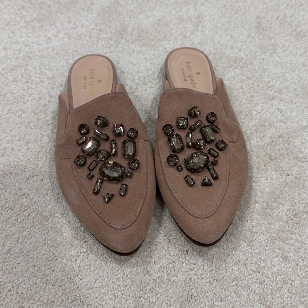 Kate Spade Cavell Loafer Mule/Fawn sz 7.5